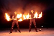 Feuershow Geburtstag