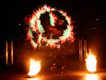 Feuershow Feuerherz