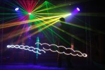Lasershow Lichtshow Leuchtshow LED Show