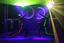 Lasershow Lichtshow Leuchtshow LED Show