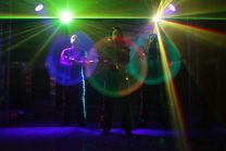 LED Show Lasershow Trio Leuchtshow Lightshow