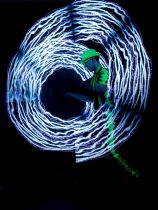 LED Pixel Poi Show Showact Lichtshow Lightshow Leuchtshow