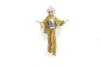 Lebende Statue living doll Goldengel