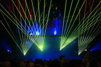 Lasershow Geburtstag