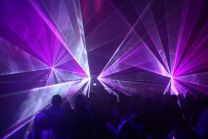 Lasershow Geburtstag