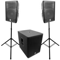 TONANLAGE YAMAHA DXR 2200 W INKL. SUBWOOFER