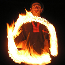 Showact Feuershow Daniel