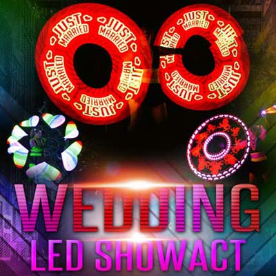 LED Hochzeitsshow