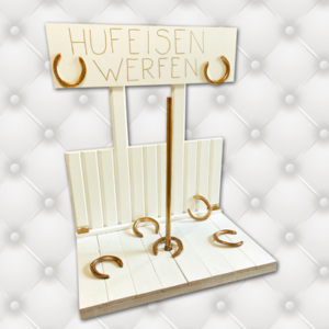 Hufeisenwerfen Hochzeit