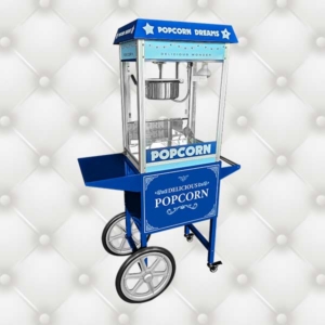 Popcornmaschine mieten blau