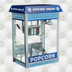 Popcornmaschine blau mieten